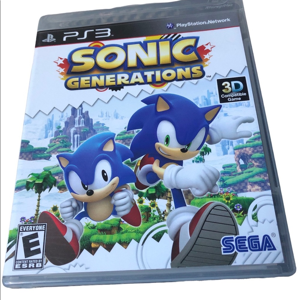 Sonic Generations Ps3 (Sony PlayStation 3, 2011)